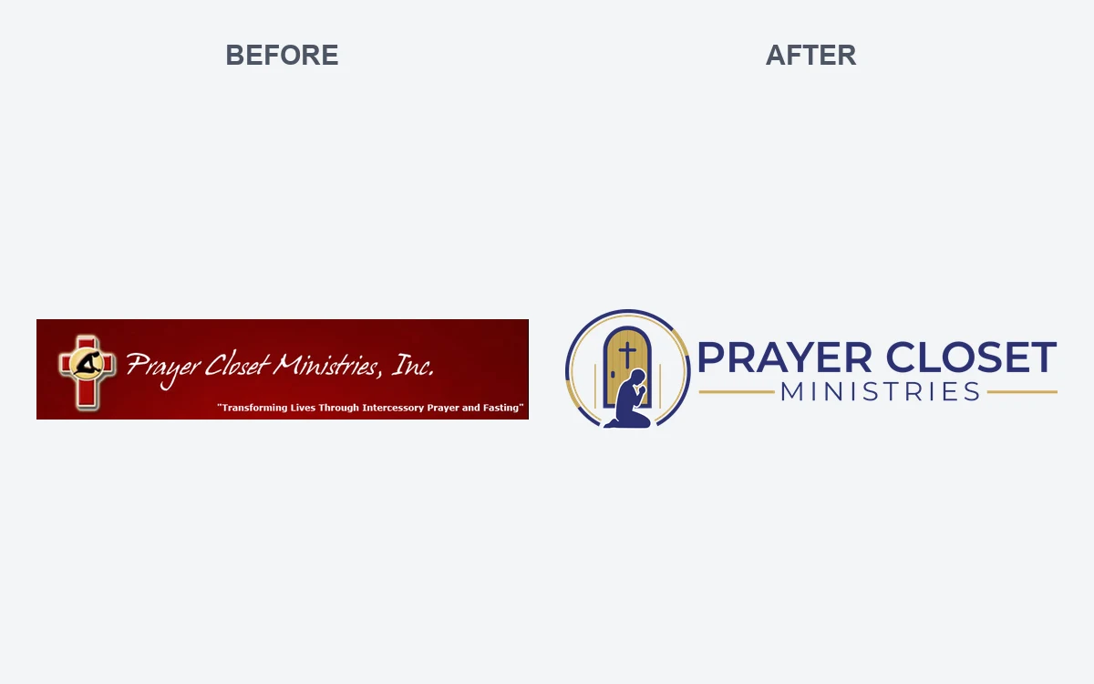 Prayer Closet Ministries logo work