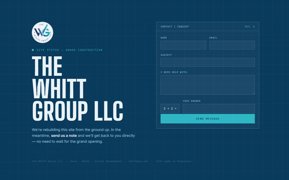 The Whitt Group LLC home page